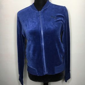 NWT Puma Velour Track Jacket